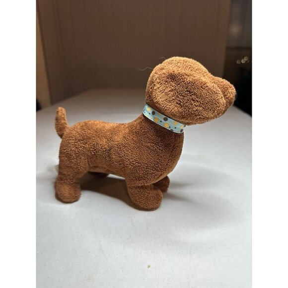 Ty Beanie Classic Dachshund “Frank” 2014 Wiener Plush Dog Used - Picture 2 of 8